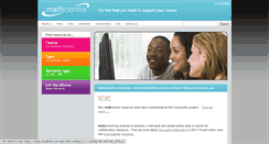 Desktop Screenshot of mathcentre.co.uk